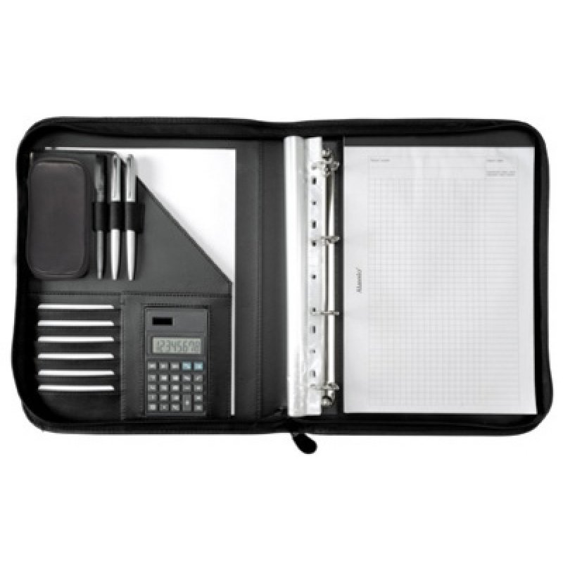 Alassio Serviette de bureau "RICCIONE", A4, similicuir