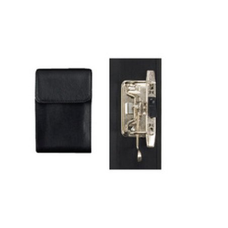 Alassio Serviette classeur "BERGAMO", A4, similicuir, noir