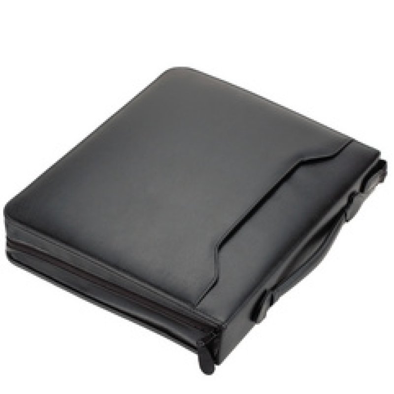 Alassio Serviette classeur "BERGAMO", A4, similicuir, noir