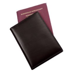 Alassio Etui passeport "RFID Document Safe", cuir nappa