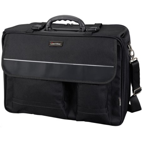 LIGHTPAK Valise de pilotes / Boardcase "THE FLIGHT", noir