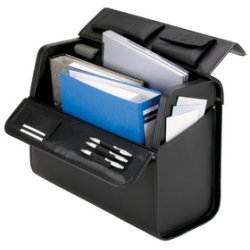 Alassio Valise pour pilotes "MONDO", similicuir, noir