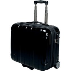 JSA Valise à roulettes pour Business Trolley Overnight, noir