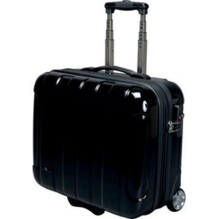 JSA Valise à roulettes pour Business Trolley Overnight, noir