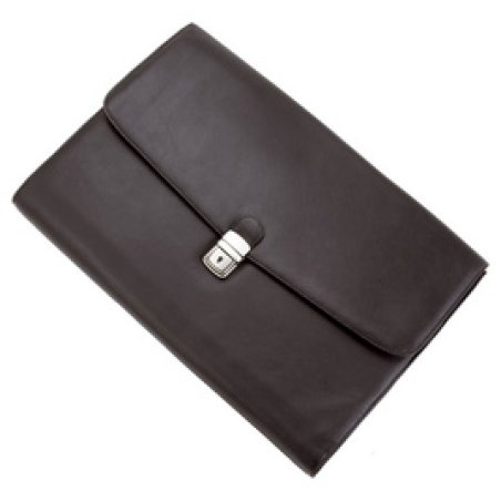 Alassio Porte-documents "UDINE", similicuir, noir