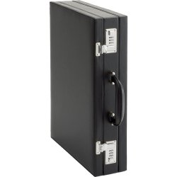 Alassio Attaché Case PONTE Cuir Noir