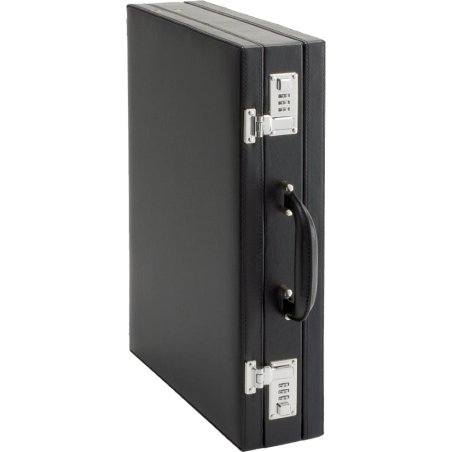 Alassio Attaché Case PONTE Cuir Noir