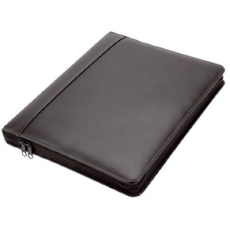 Alassio Serviette classeur "MONZA", A4, similicuir, noir