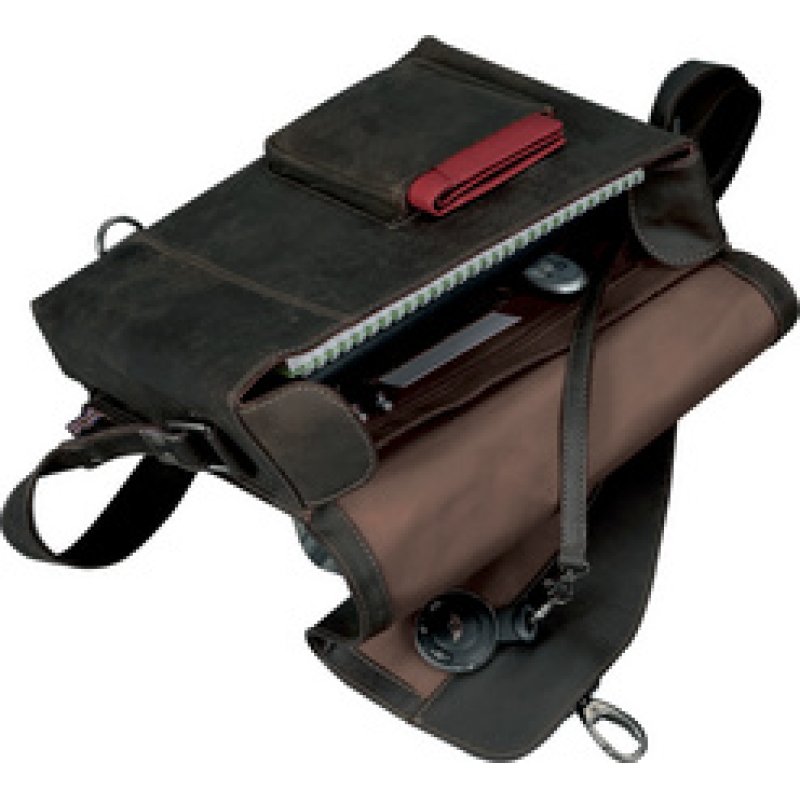 PRIDE&SOUL Sac à bandoulière "MRS. NOEL", cuir, marron