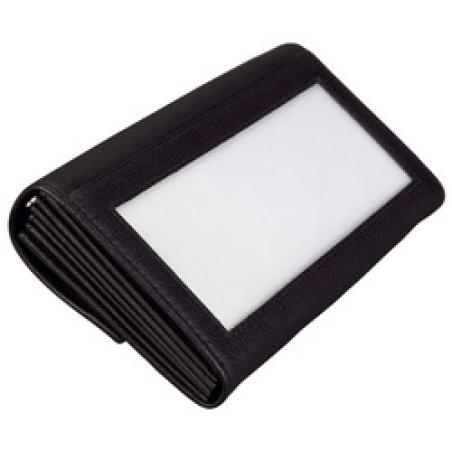 Alassio Portefeuille de serveur, en cuir, noir