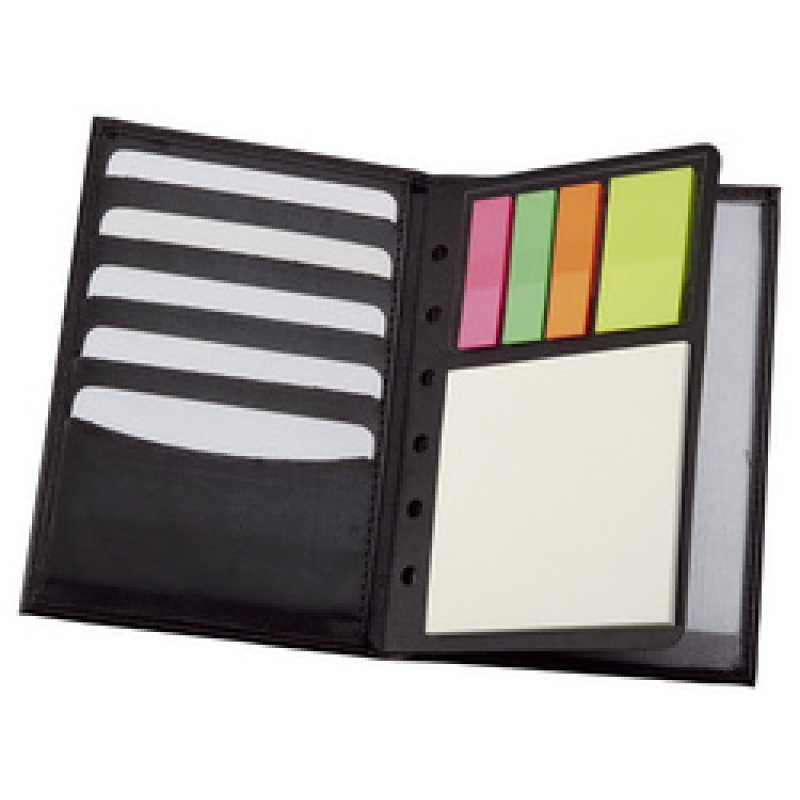 Alassio Organiseur conférencier "CESENA", A4, cuir, noir