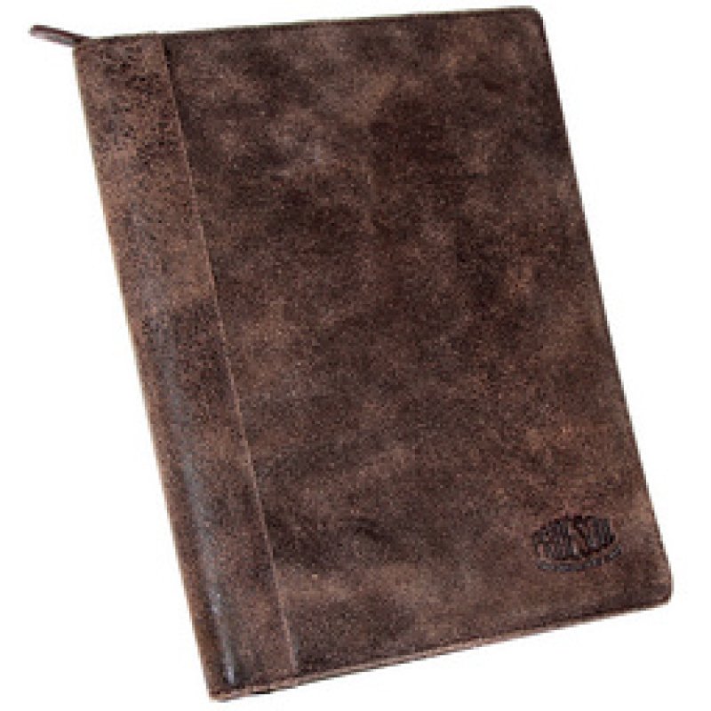 PRIDE&SOUL Conférencier, pour format A4, cuir, marron