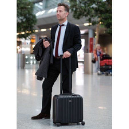 JSA Trolley de voyage & business "2 en 1", noir