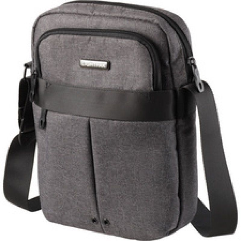 LIGHTPAK Sac en bandoulière "EPSILON", polyester, gris