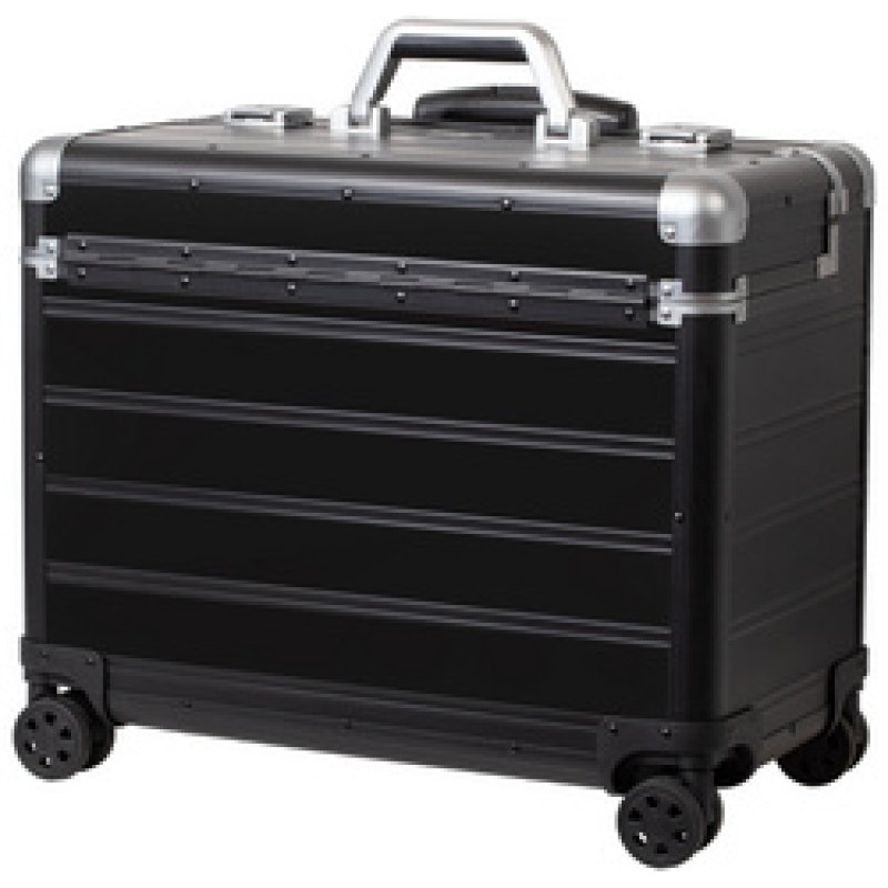 ALUMAXX Valise pour pilotes "PANDORA", aluminium, argent mat