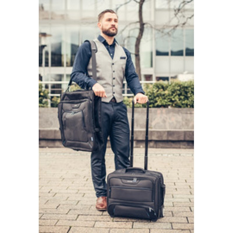 LIGHTPAK Housse pour vêtements, en polyester, noir