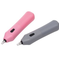 bind Gomme électrique, plastique ABS, gris