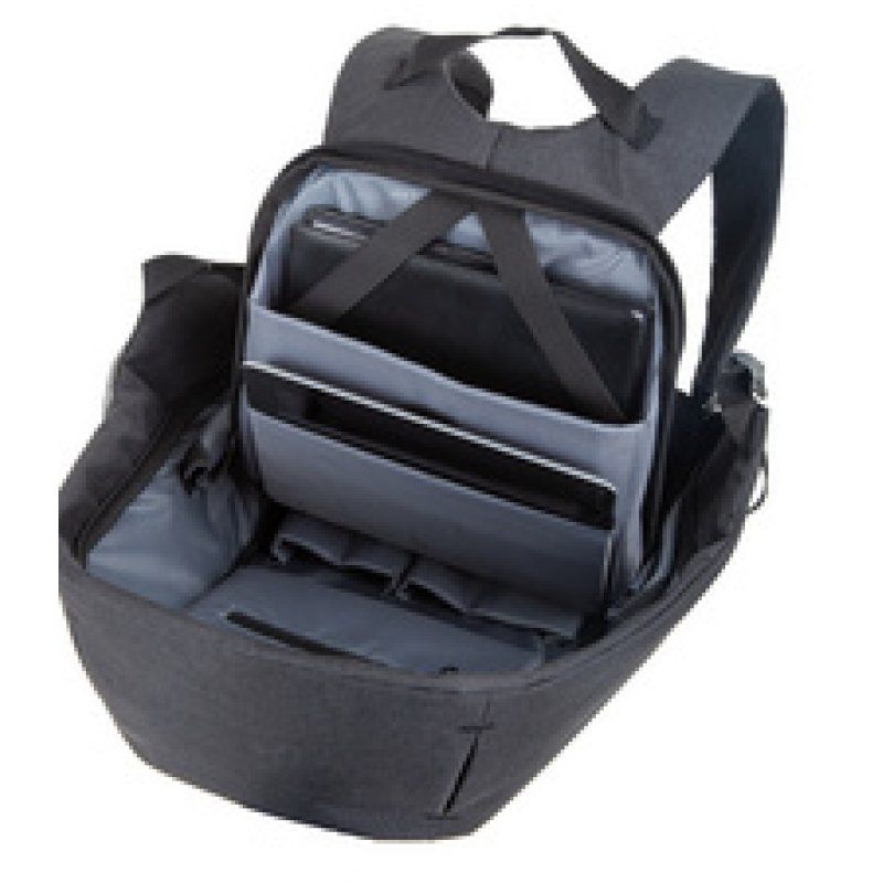 Lightpak Sac à dos "SAFEPAK", avec port USB, anthracite