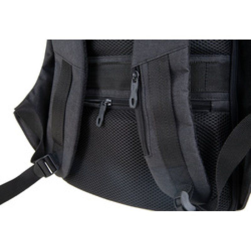 Lightpak Sac à dos "SAFEPAK", avec port USB, anthracite