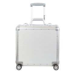 Alumaxx GEMINI Trolley Hard shell Silver Aluminium