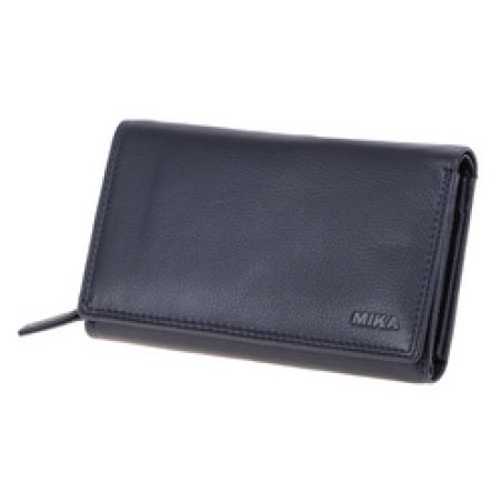 MIKA Portefeuille pour dames, en cuir, multicolore