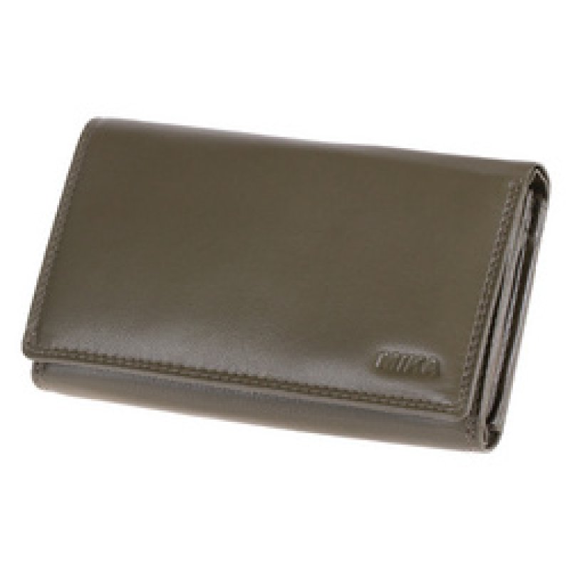 MIKA Portefeuille pour dames, en cuir, multicolore