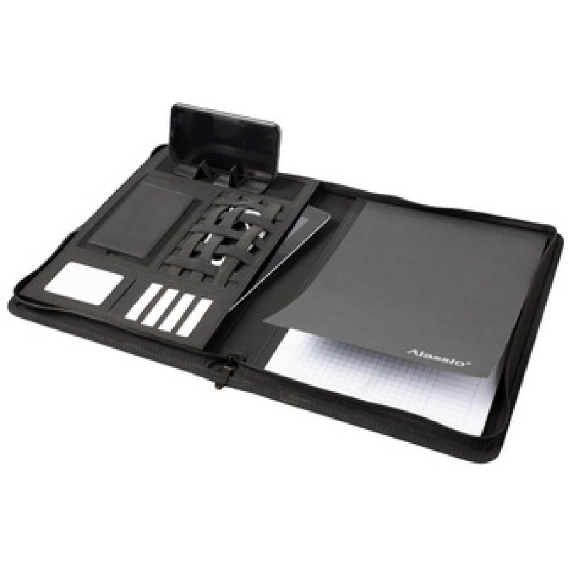 STOP Conférencier rPET PALAU, A4, PET recyclé, anthracite