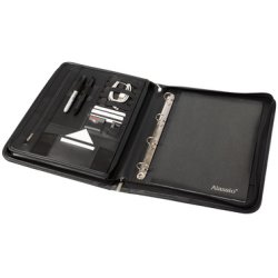 Alassio Porte-documents, A4, similicuir, noir