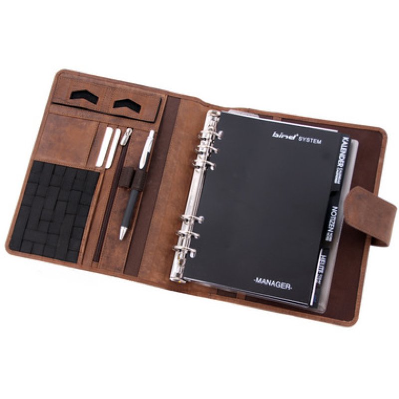 bind Agenda Modèle 15504-1, A5, sans calendrier, marron