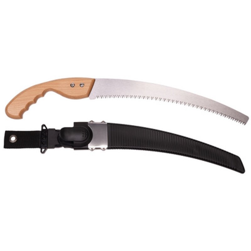 TerCasa Scie de jardin manche en bois, longueur lame: 330 mm
