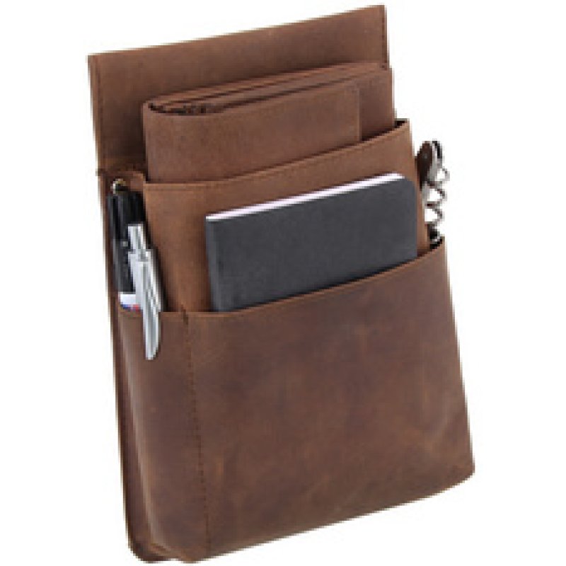 PRIDE&SOUL Sac ceinture pour portefeuille de serveur, gris