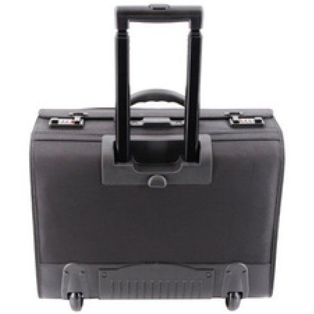 STOP Valise pour pilotes rPET SAMAR, PET recyclé, noir