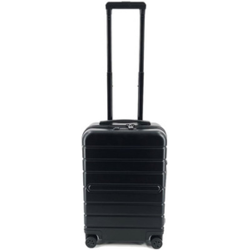 JSA Trolley de voyage, en ABS recyclé à 50%, taille S, noir