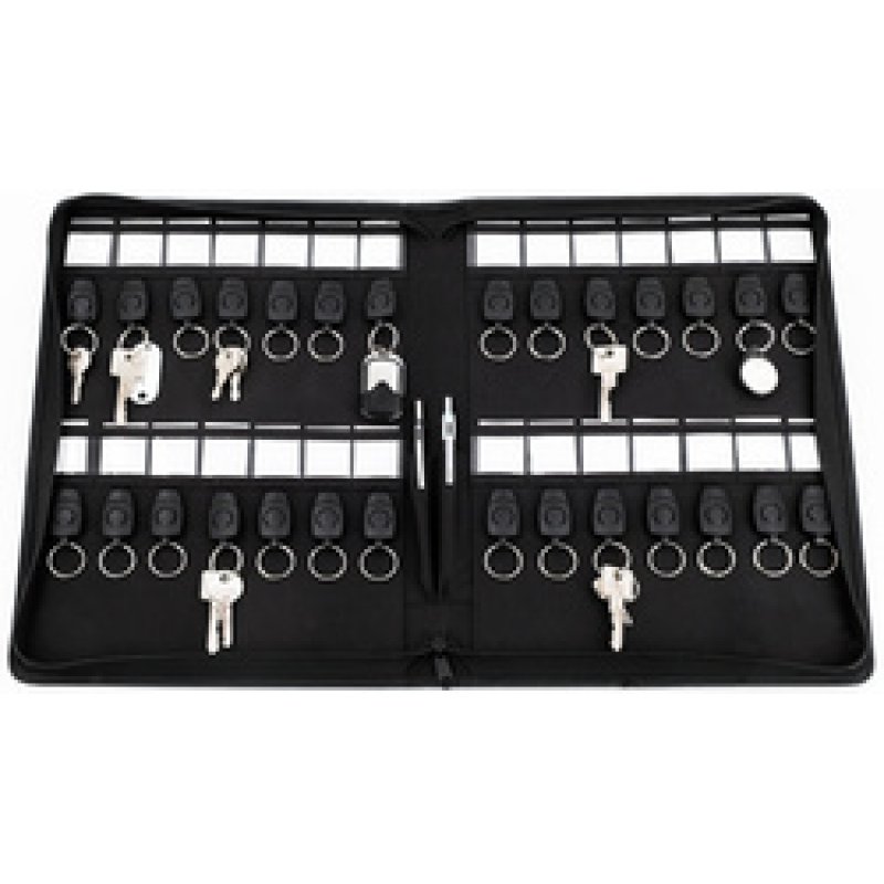 STOP Chemise porte-clés RPET LUZON, A4, pour 28 clés