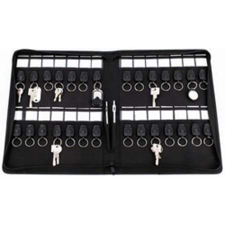 STOP Chemise porte-clés RPET LUZON, A4, pour 28 clés