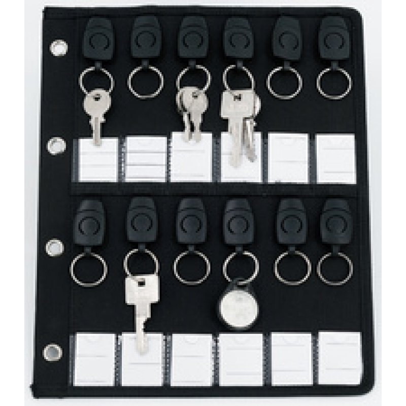 STOP Intercalaire porte-clés RPET TIMOR, A4, pour classeur