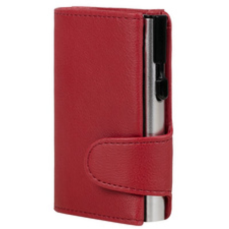 CLICKSAFE Porte-monnaie avec porte-cartes, simili cuir