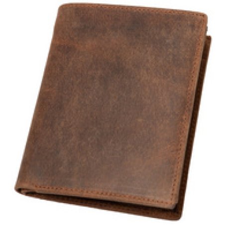 Alassio Portefeuille, format portrait, en cuir, marron