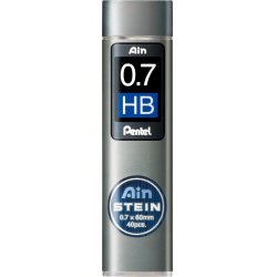 Pentel AinStein lead refill HB Grey