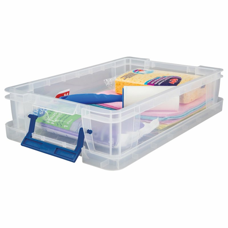 Fellowes Boîte de rangement ProStore, 5,5 litres,transparent