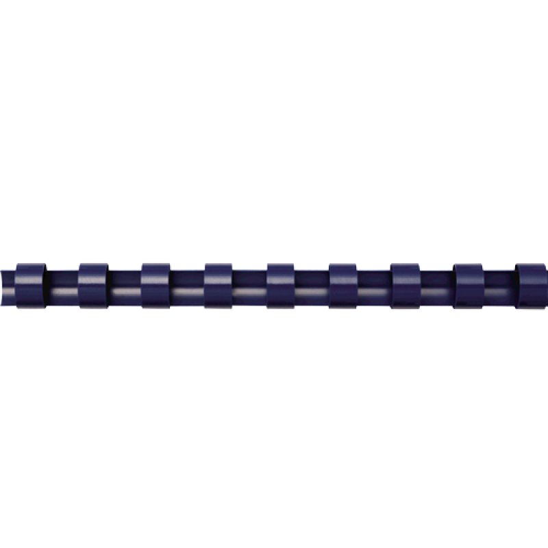 Fellowes Peigne à relier en plastique, A4, 10 mm, bleu