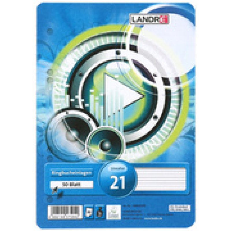 LANDRÉ Feuillets mobiles "pro terra", A5, quadrillé