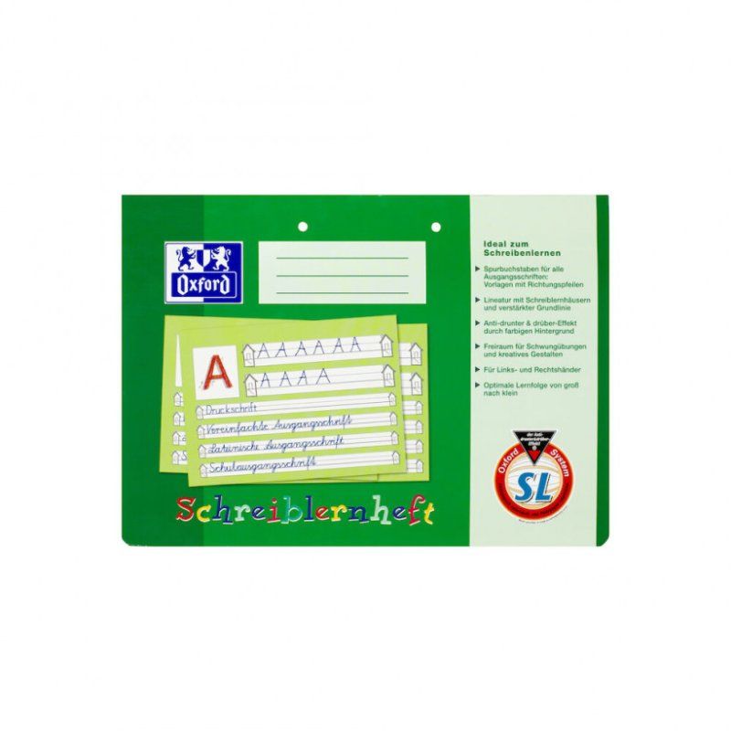 Oxford 100050089 bloc-notes A4 Vert