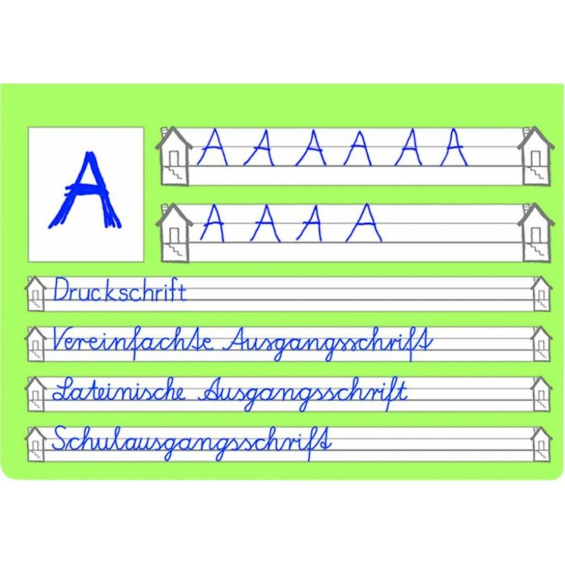 Oxford 100050089 writing notebook A4 Green