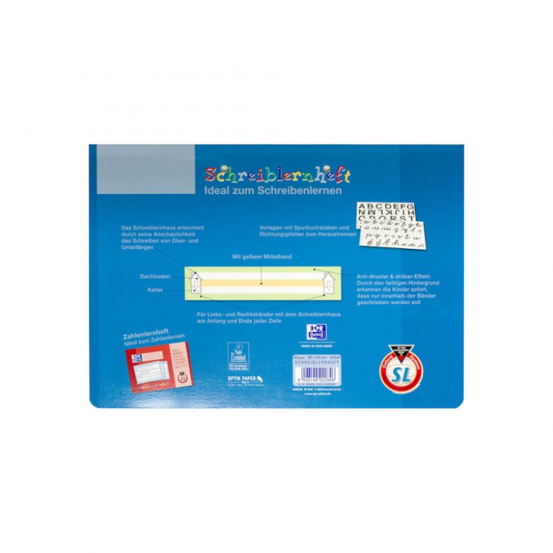 Oxford 100050305 writing notebook A4 Blue