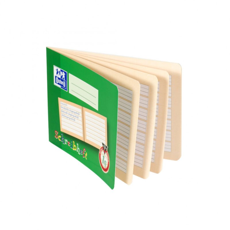 Oxford 100050101 writing notebook A5 Green