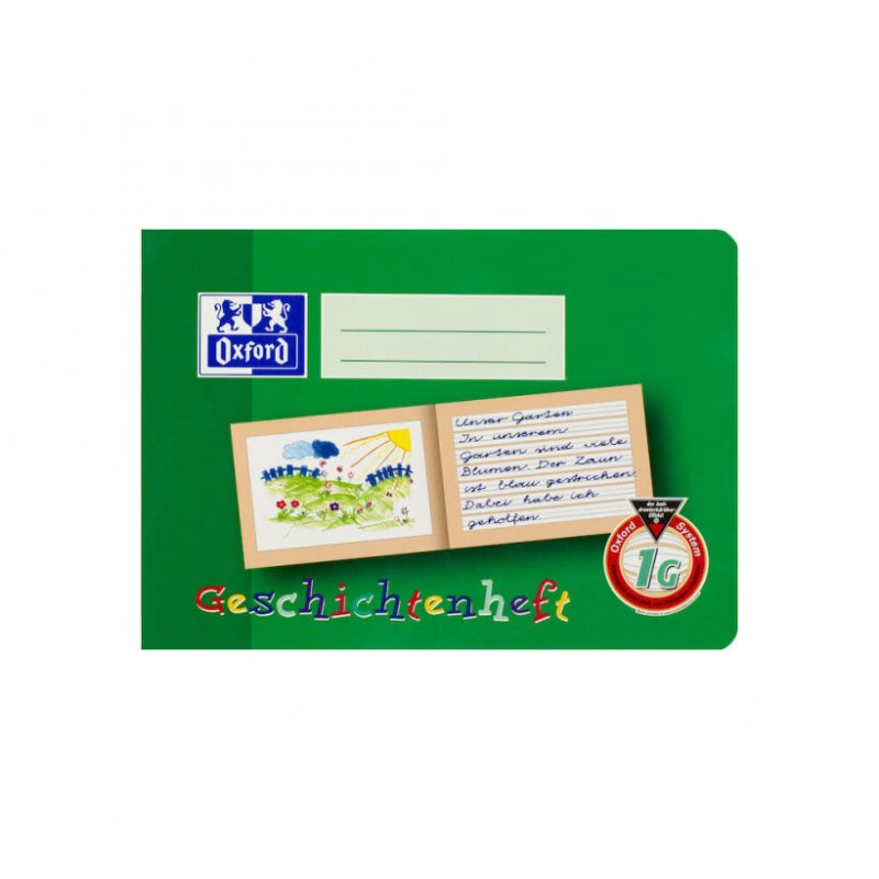 Oxford 100050103 bloc-notes A5 16 feuilles Vert