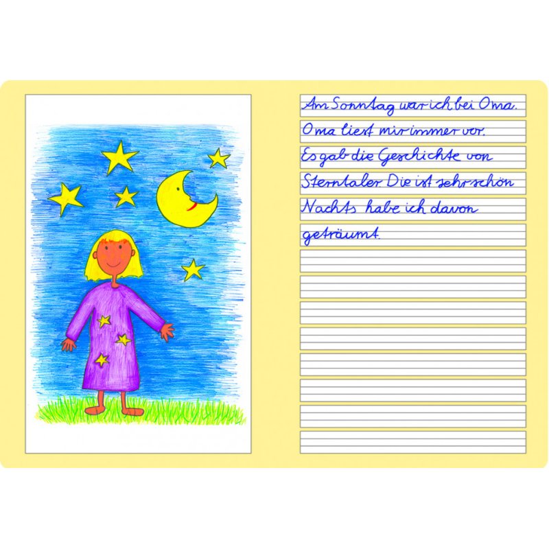 Oxford 100050104 writing notebook A5 16 sheets Green