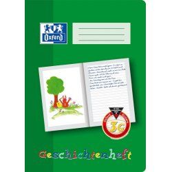 Oxford 100050093 writing notebook A4 Green
