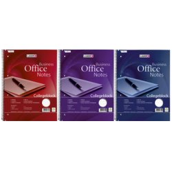 LANDRÉ Bloc à spirale "Business Office Notes", A4, recouvert